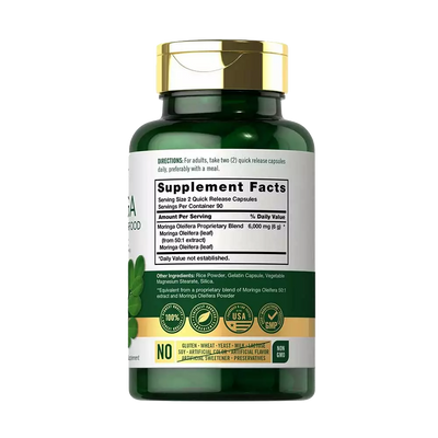 Premium Moringa kapslar