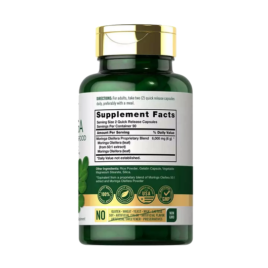 Premium Moringa kapslar